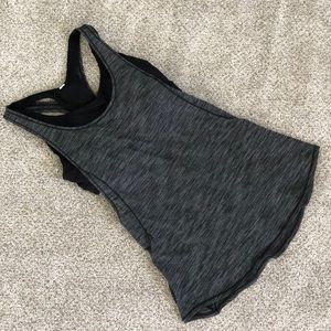 Lululemon racerback top with built in bra